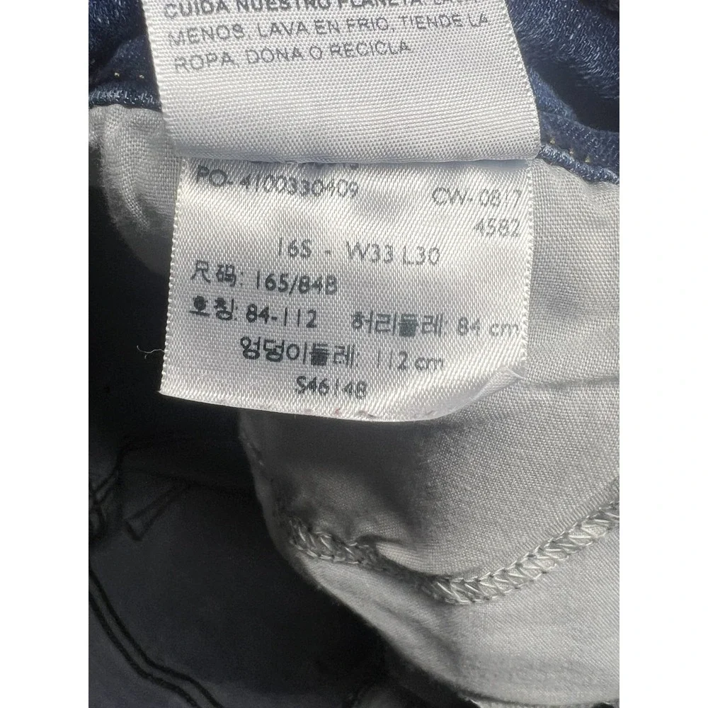 DENIZEN FROM Levi's Men's Modern Slim Jeans W33 L30 Medium Wash Blue‎ Denim